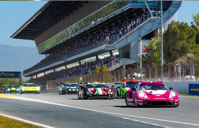 European Le Mans Series Barcelona Nr85-Iron Dames Porsche 911