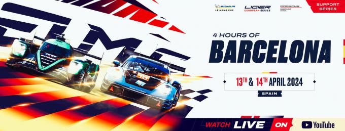 European Le Mans Series Circuit de Barcelona-Catalunya event logo