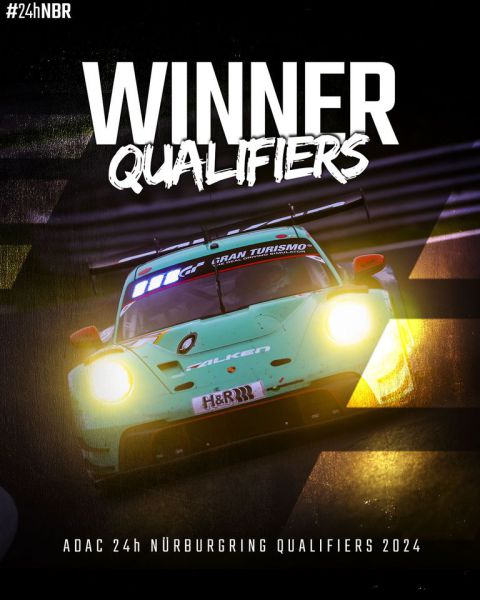 ADAC 24h Nrburgring Qualifiers zaterdagwinnaars_Falken_Motorsports Porsches
